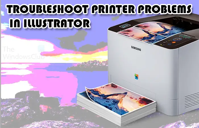 Troubleshoot printer problems in Illustrator - 1