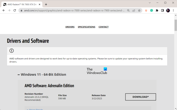 Radeon experience 2025 download