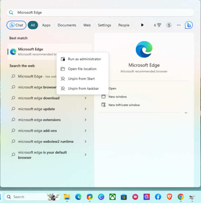 How to disable Copilot button in Edge