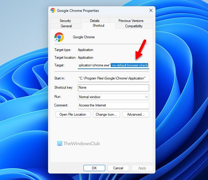 Turn off Default Browser Prompt in Chrome or Firefox