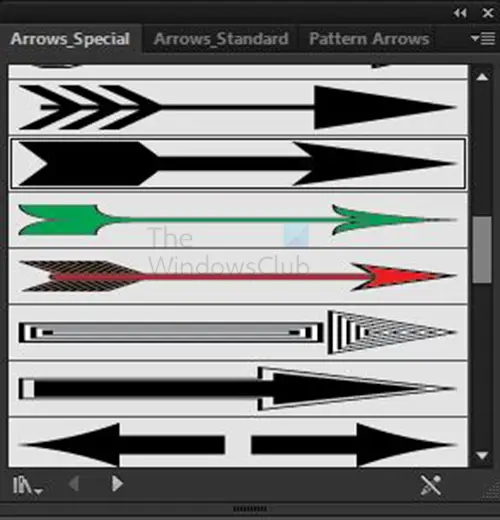 How to make Arrows in Illustrator - Arrow_special