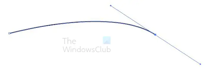 How to make Arrows in Illustrator - Pen tool line with handle