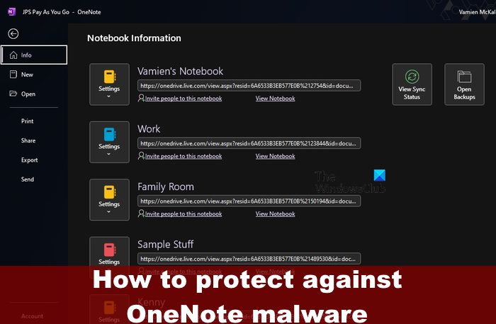 How to protect against OneNote malware