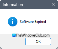 McAfee Malware Cleaner shows Software Expired