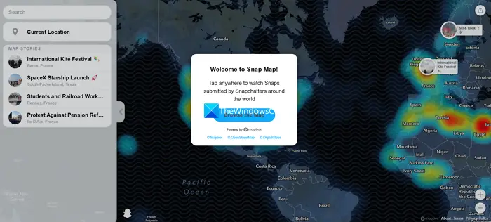 Snap Map