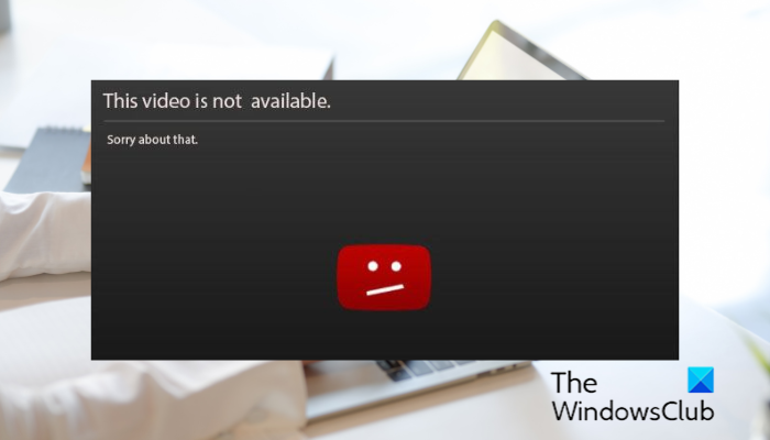 This video is not available on YouTube