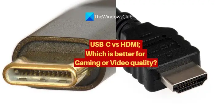 USB-C vs HDMI; Which is better for Gaming or Video quality?