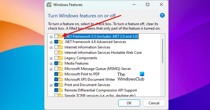 Uninstall and reinstall .NET Framework 3.5