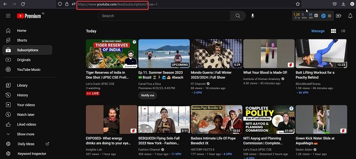 YouTube URL tricks