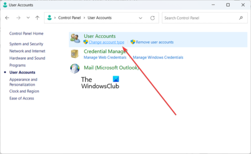 How to change Administrator in Windows 11