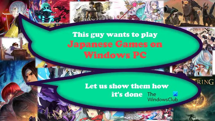 play Japanese Games on Windows PC