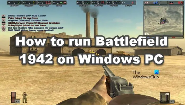 run Battlefield 1942 on Windows PC