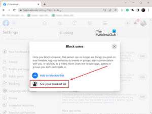 How to check who YOU have blocked on Facebook