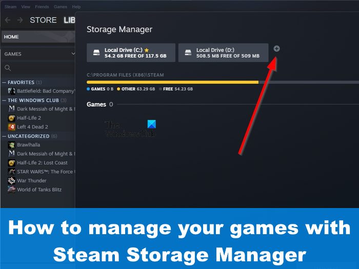 How to manage your games with Steam Storage Manager