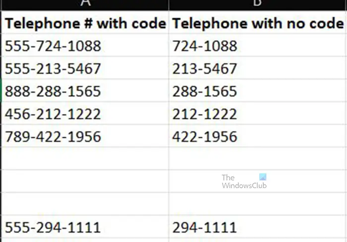 How to remove numbers in Excel from the left - Auto format