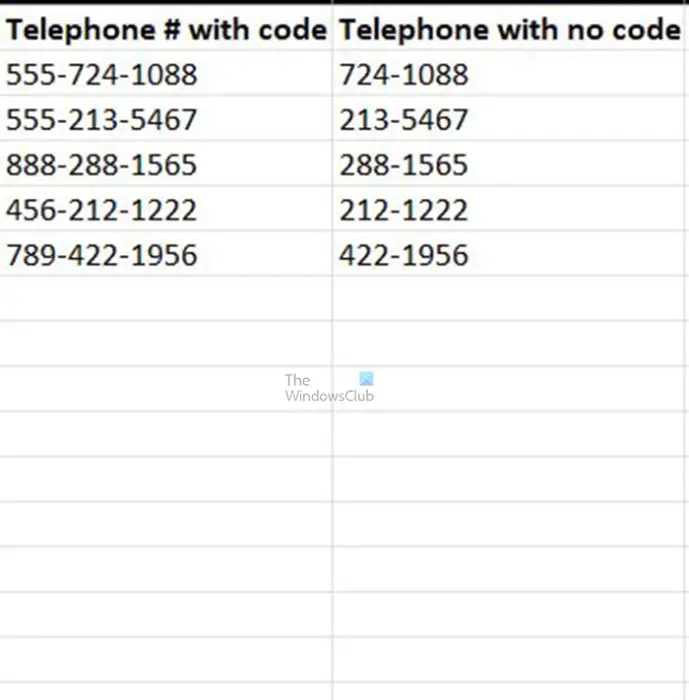 How to remove numbers in Excel from the left - Duplicate 2