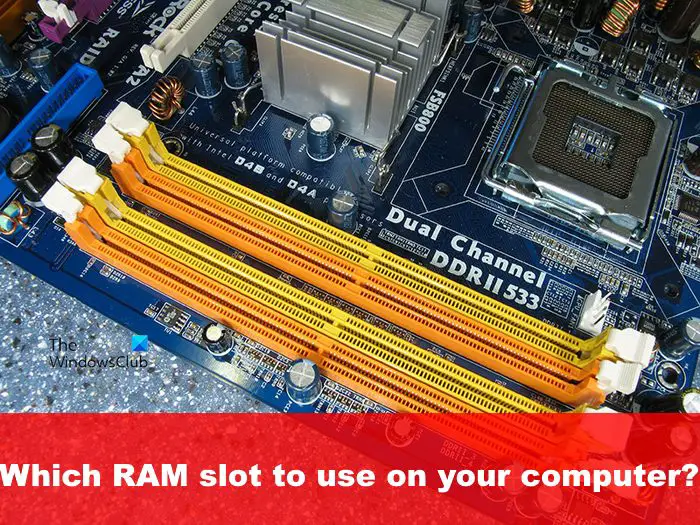 Qué ranuras de RAM Qué ranuras de RAM