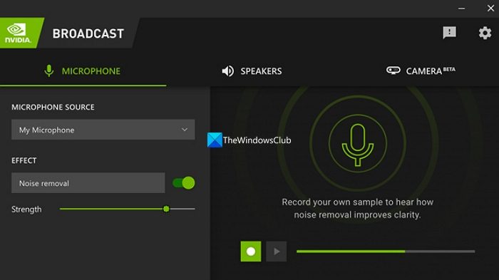 NVIDIA broadcast