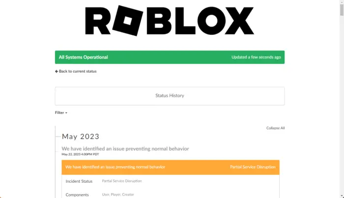 Roblox Error Code 403