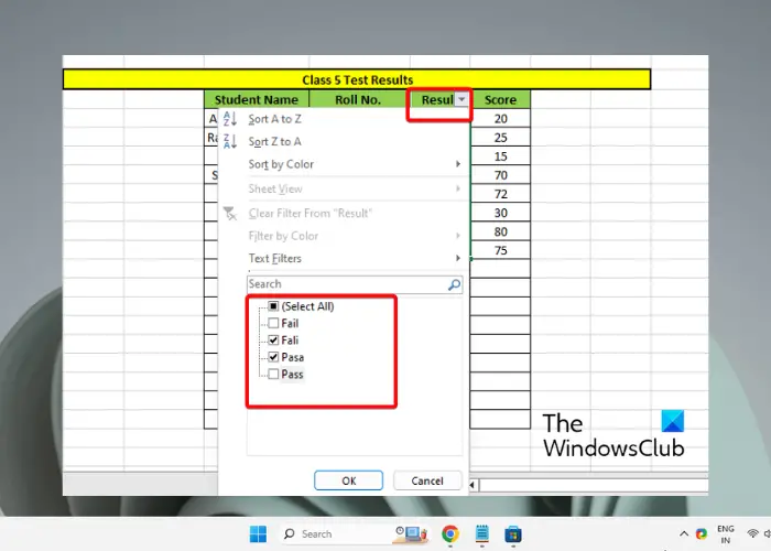 Как найти расхождения в Excel