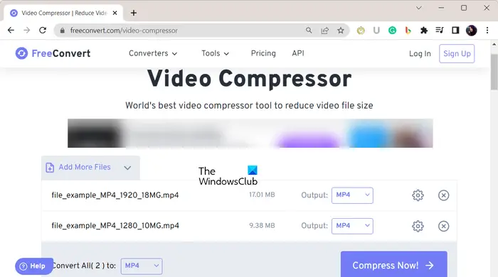 batch compress videos