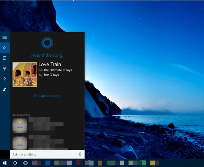 identify what is this song cortana