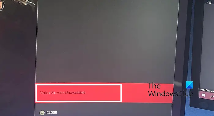 Fix Voice Service Unavailable error in Modern Warfare