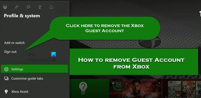 Account with Xbox