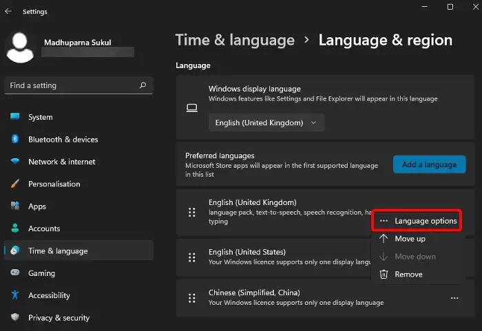 how to type in chinese in windows 11/10