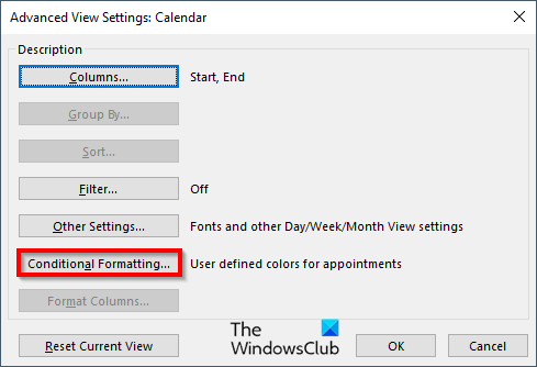 Conditional Formatting How To Color Code Outlook Calendar