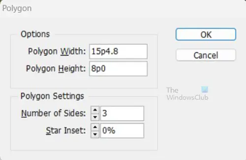 How to create interactive buttons in InDesign - Polygon tool options