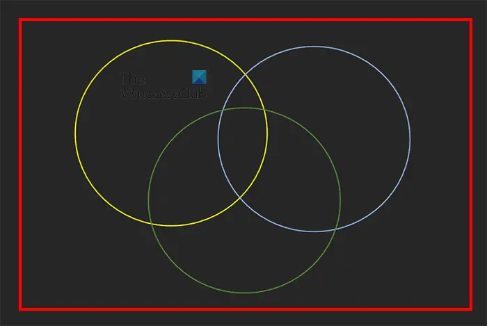 So Zeichnen Sie Venn-Diagramme In Word – Das Quadrat Mit Drei Kreisen Darin