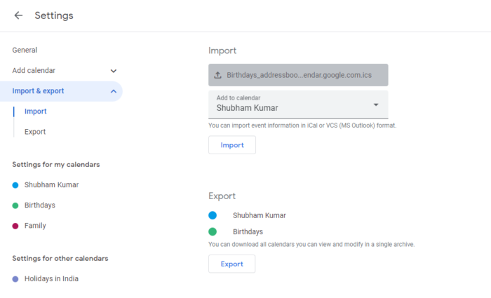 How To Import ICal Into Google Outlook Calendar How To Import ICal Into Google Outlook Calendar