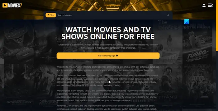 Watch Movies & Series Online