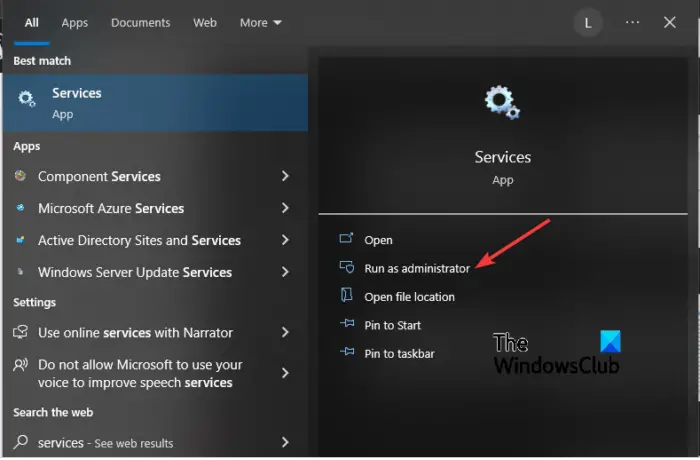 Services Startup type greyed out in Windows 11/10