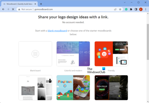 How to create a Mood Board on Windows?