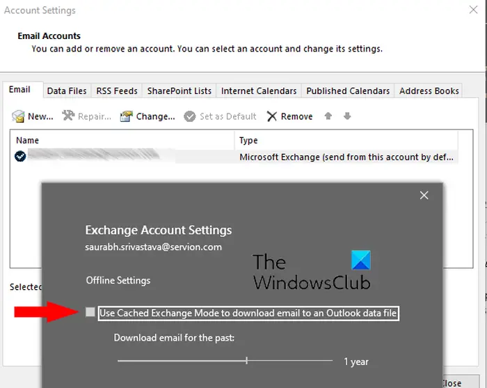Drafts Not Saving In Outlook Recover Drafts Disable Cached Mode
