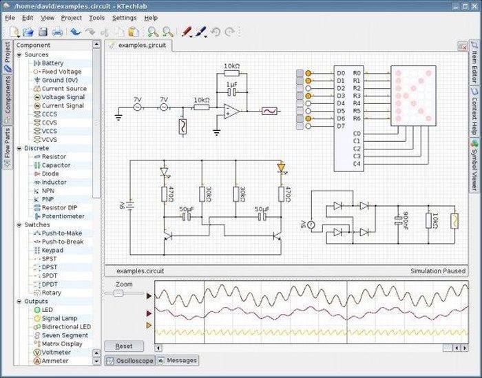 Ktechlab Free Electronic Design Automation Software