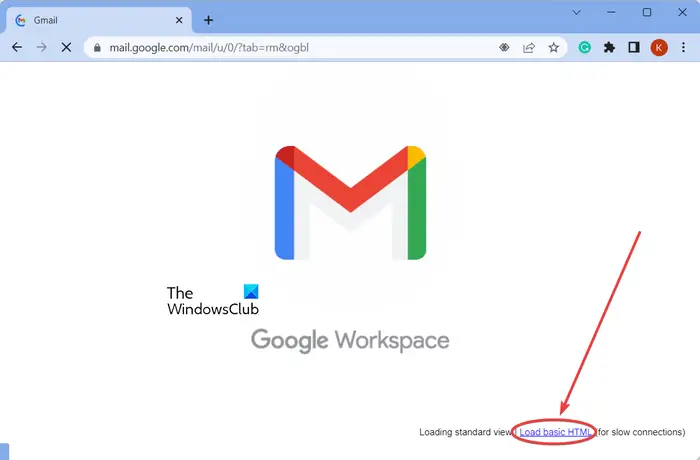 Load Basic Html Gmail Too Slow To Load