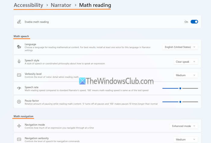 configure narrator settings windows 11
