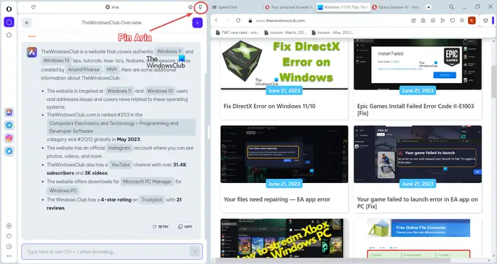 Download Opera One Browser for Windows 10/11: Features discussed