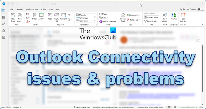 Fix Outlook connectivity issues