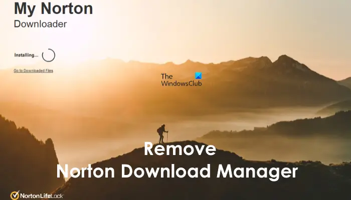 remove Norton Download Manager