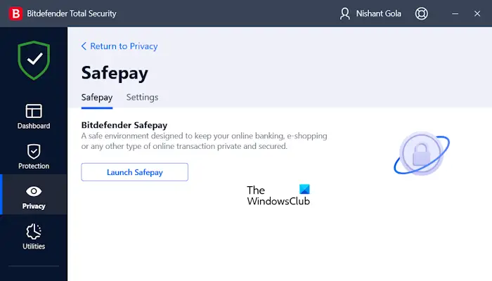 Bitdefender Safepay is not working on Windows 11/10