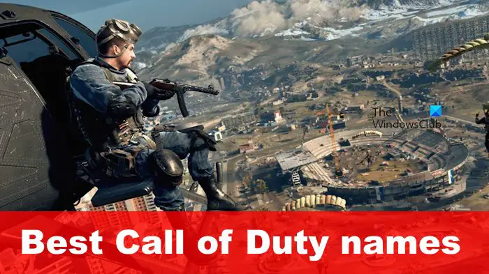 Best Call of Duty names
