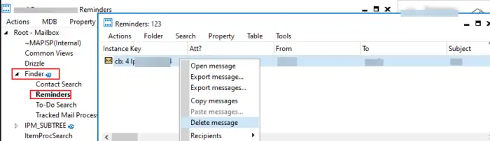 Cannot dismiss reminders in Outlook