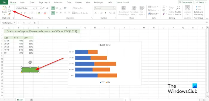 Copy How To Create A Mirror Chart In