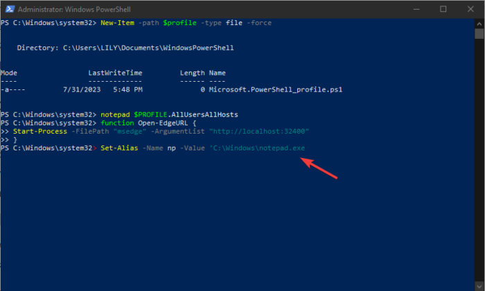 customize Windows Server PowerShell profiles