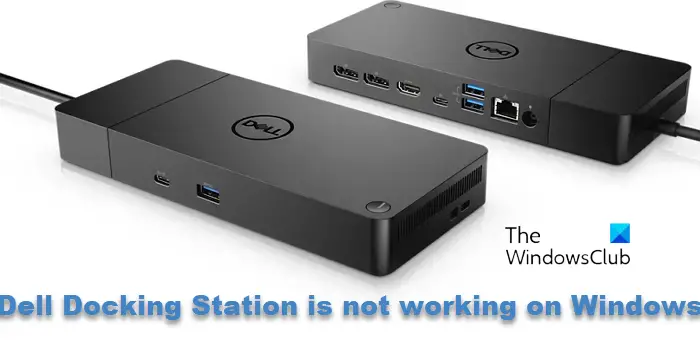 Dell Docking Station not working on Windows