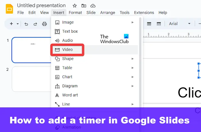 So Fügen Sie Einen Timer In Google Slides Hinzu